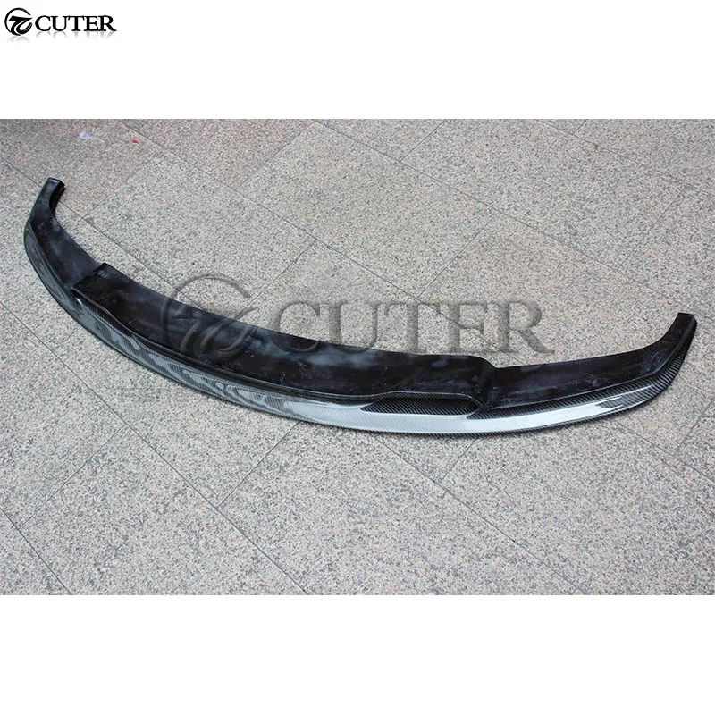 F30 3 Series v Style Carbon Fiber Front Bumper Lip Spoiler for Bmw F30 325i 320i 330i 328i M-tech Bumper Varis Style 13-18