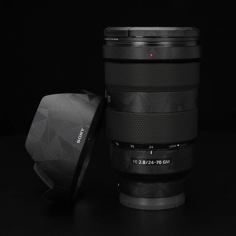 

3M Full coverage Skin Decal For SONY FE24-70 F2.8GM Camera Lens Skin Anti-Scratch 24-70mm F2.8GM Carbon Fiber Film