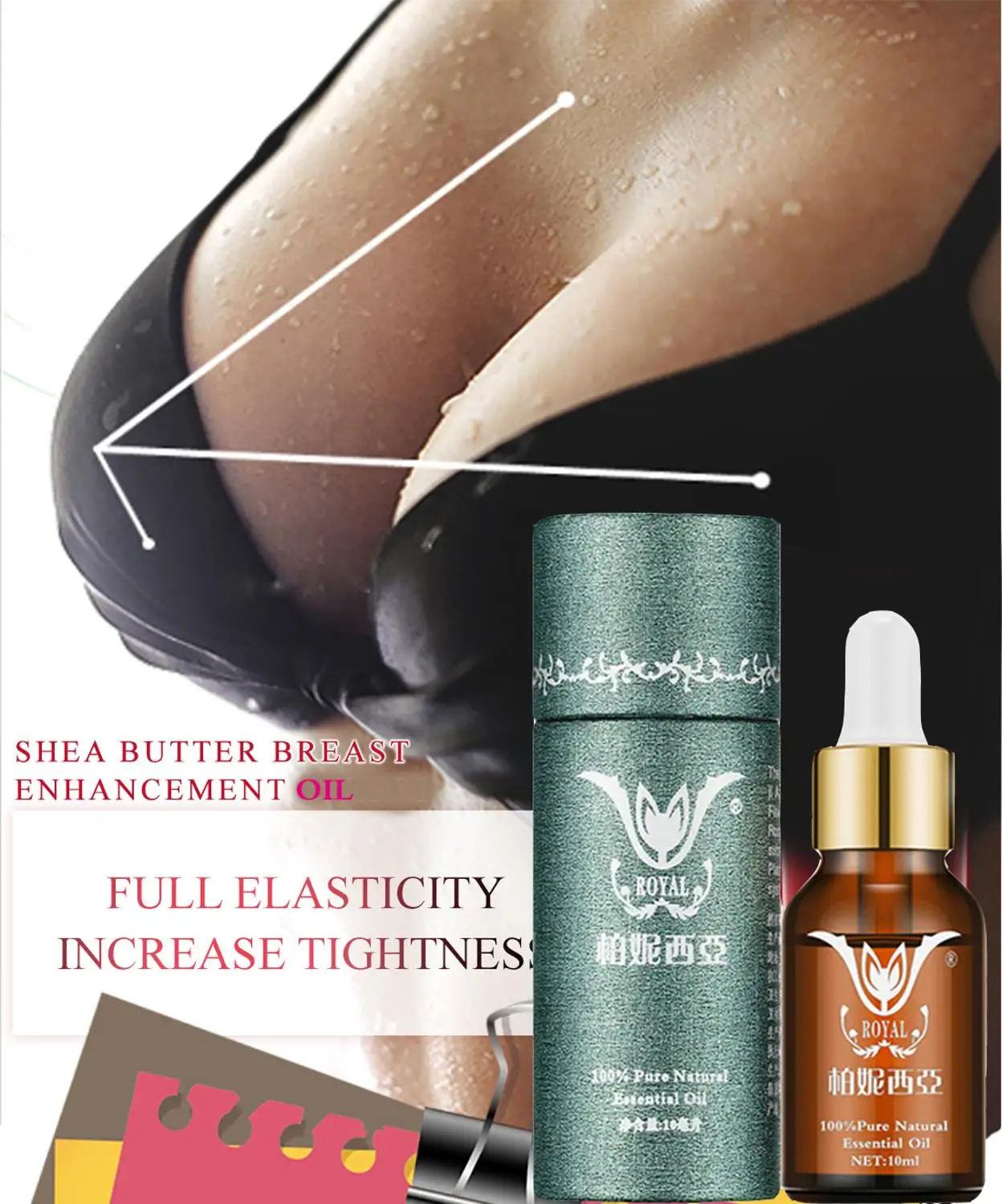 Breast Enlargement Essential Oil Frming Enhancement Breast Enlarge Big Bust Enlarging Bigger Chest Massage Breast Enlargement