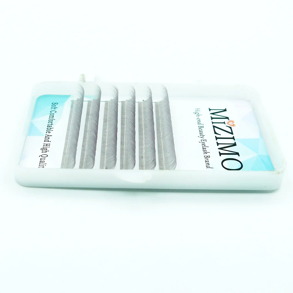 MIZIMO New Color Grafted Eyelashes 8-15mm Personalized Eyelashes Sky Blue Artificial Mink Hair Character Eyelash Extension