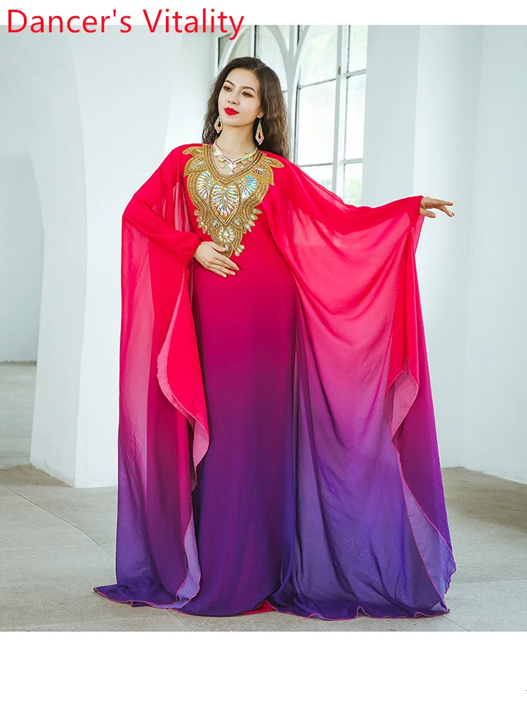Belly Dance Performance Clothes Bellydance Khaleegy Robe for Women