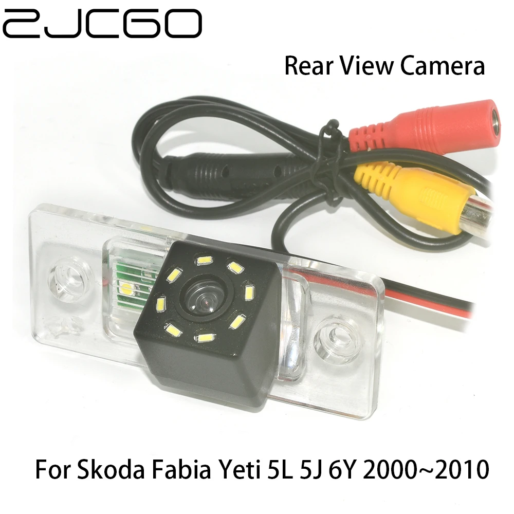 

ZJCGO HD CCD Car Rear View Reverse Back Up Parking Night Vision Waterproof Camera for Skoda Fabia Yeti 5L 5J 6Y 2000~2010