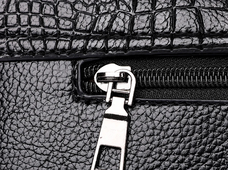 Frauen Flap Messenger Taschen Krokodil muster Design Schulter Taschen PU Leder Dame Mode Handtaschen Vintage Umhängetasche – Detail 21
