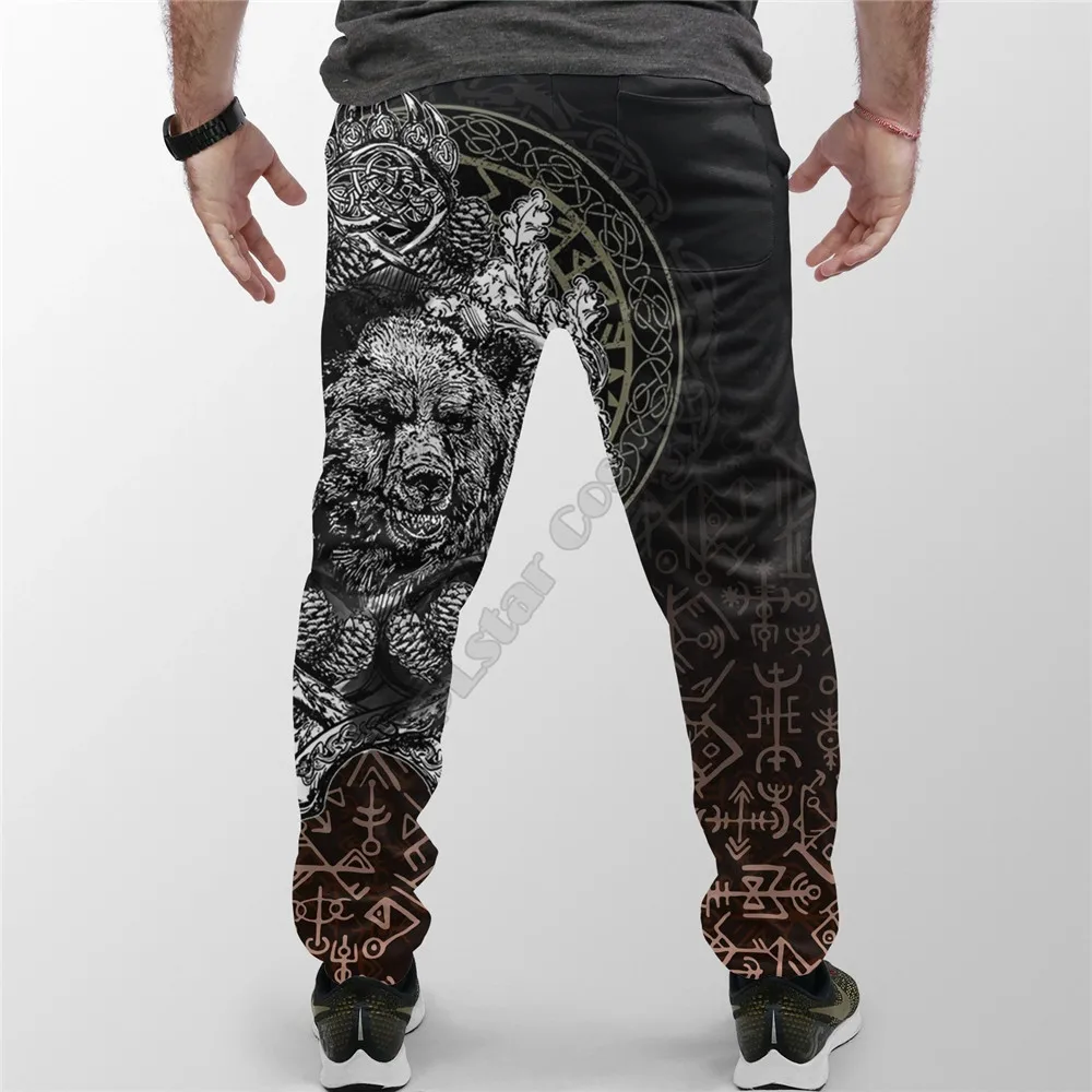 Huginn and Muninn of Odin on Yggdrasil Gold Men For Women 3D All Over Printed Joggers Harajuku Pants Full Hip Hop Sweatpants