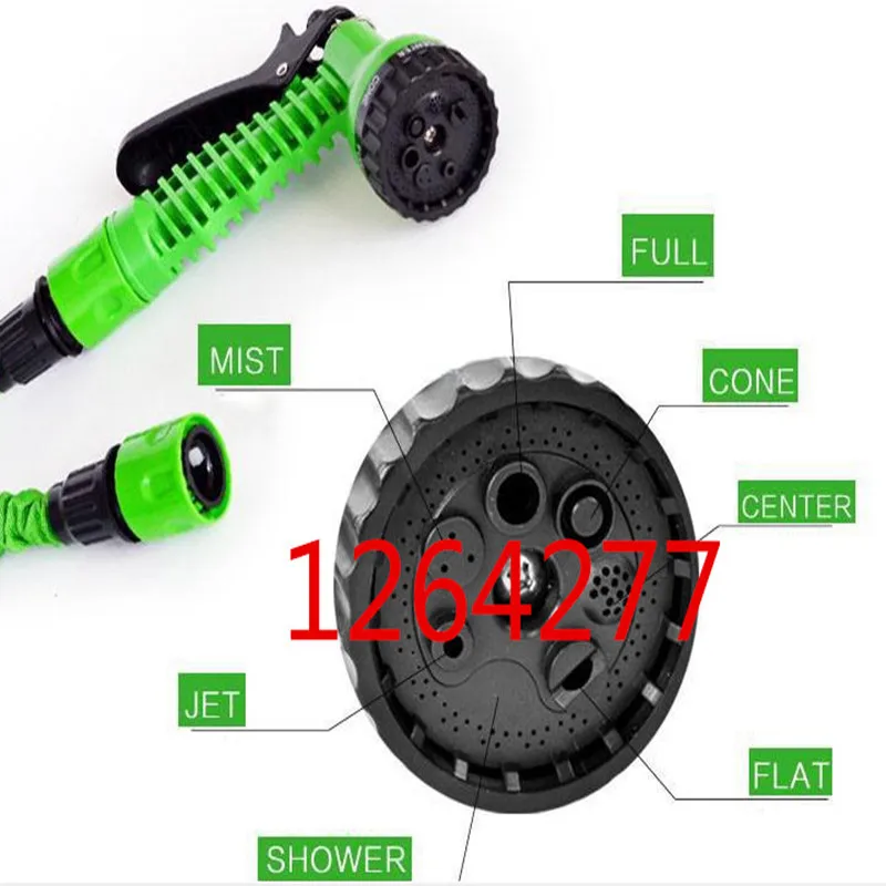 Expandable Magic Flexible Garden Hose To Watering With Spray Gun Garden Car Water Pipe Hoses Watering 25-200FT