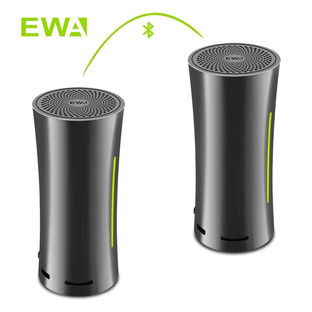 EWA Wireless Bluetooth Speaker Outdoor Sport HIFI TWS Speakers 5W 6000mAh True Wireless Stereo Speaker MP3 Player Subwoofer