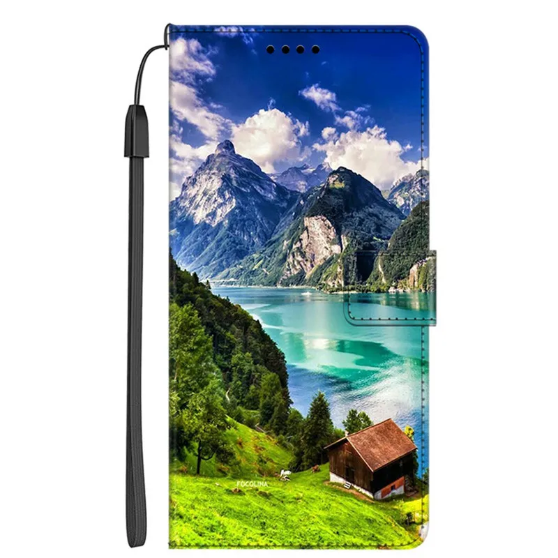 Per Realme C55 custodia a portafoglio Magnet Phone Cover Stand Flip custodia in pelle per Realme C55 custodia per telefono C 55 RealmeC55 Funda