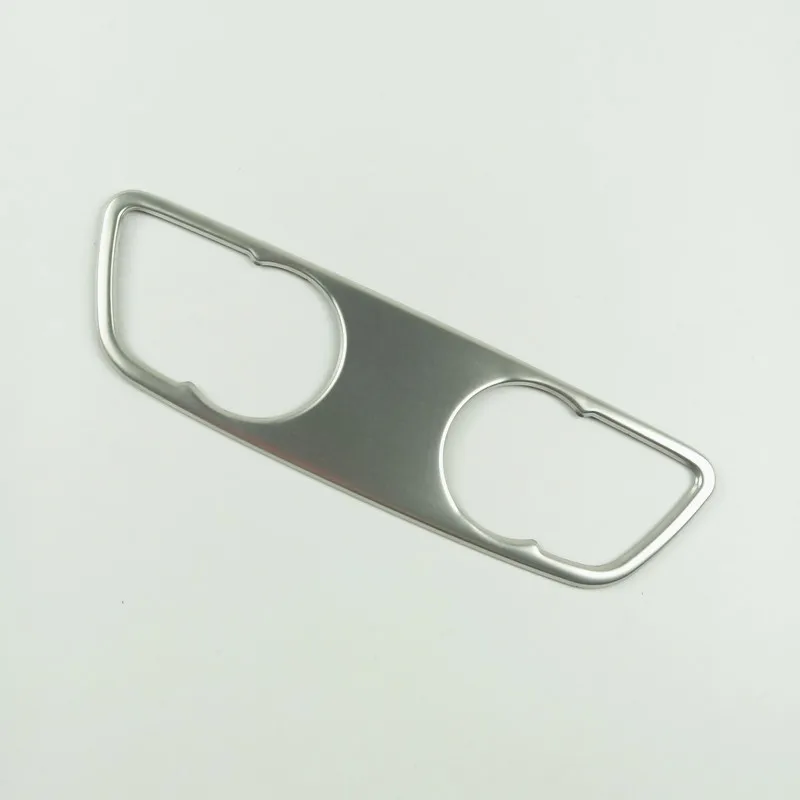 Car Styling Reading Lamp Decoration Frame Cover Stainless Steel Strips For Audi A4 B9 2017-2019 Interior Roof Light Decor Trim