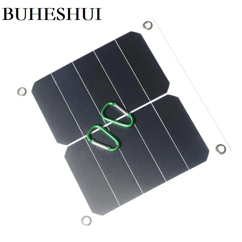 

5 В 20 Вт Высокоэффективное зарядное устройство для солнечной панели Sunpower для мобильного аккумулятора Портативное зарядное устройство для солнечных батарей для путешествий на открытом воздухе