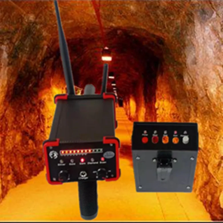 Underground metal detector treasure detector Black Hawk Mini wide range deep exploration instrument goldsilvercopper and gem