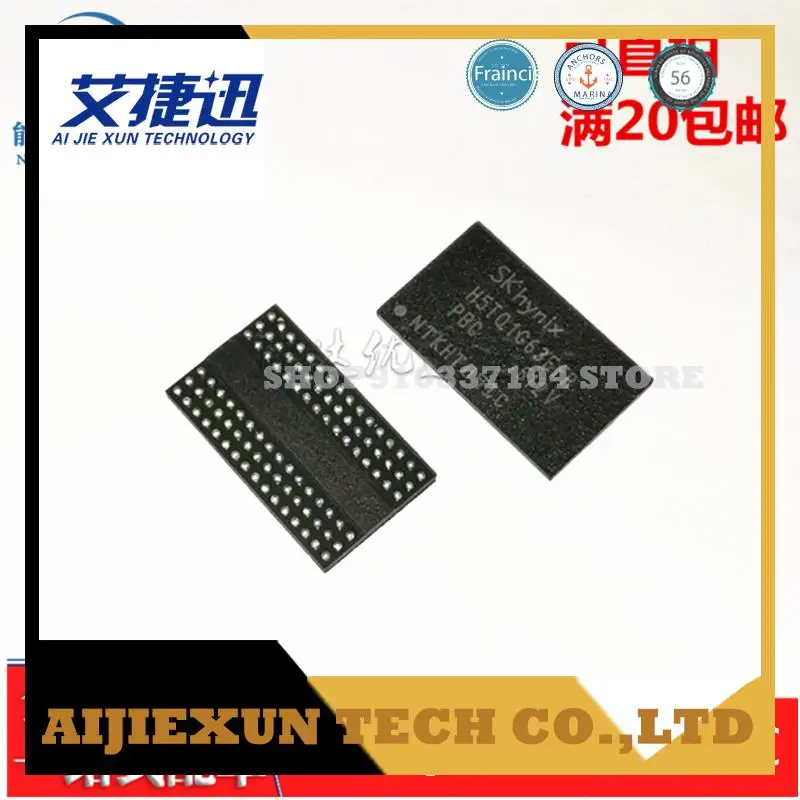 10 قطعة/الوحدة H5TQ1G63EFR-PBC HYNIX DDR3 64*16 ذاكرة IC رقائق جديدة ومبتكرة