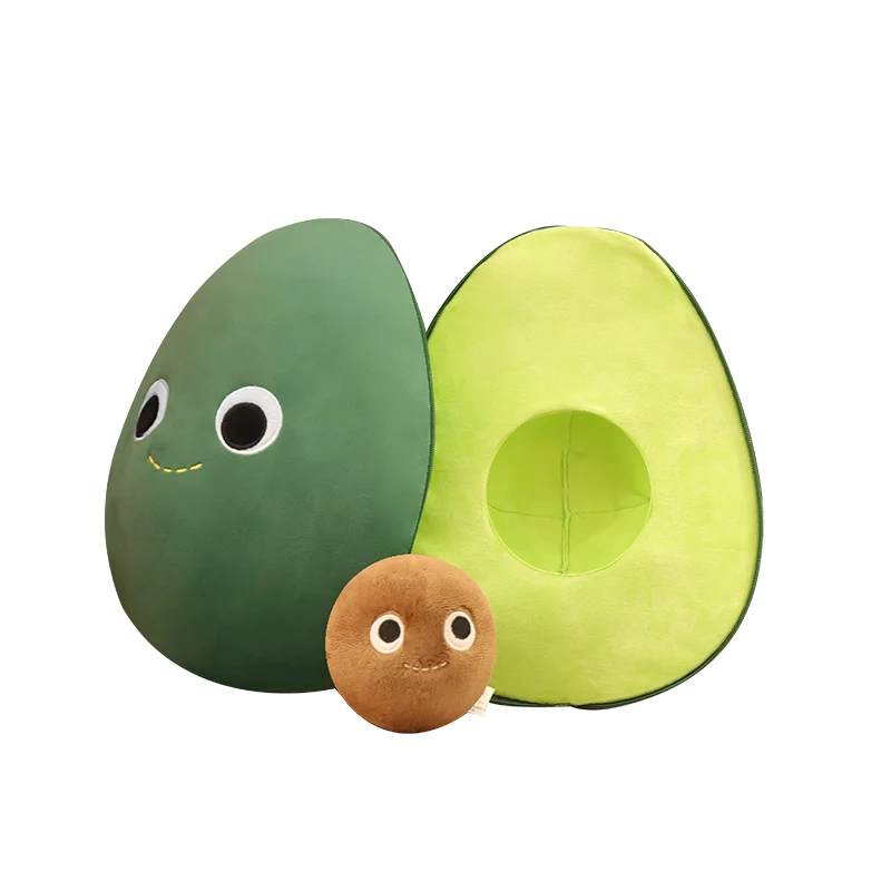 Nette Sandwich Avocado Gefüllte Obst Plüsch Spielzeug Kreative Hause Avocado Sofa Kissen Baby Schlaf Mit Avocado Kissen Avocado Geschenke