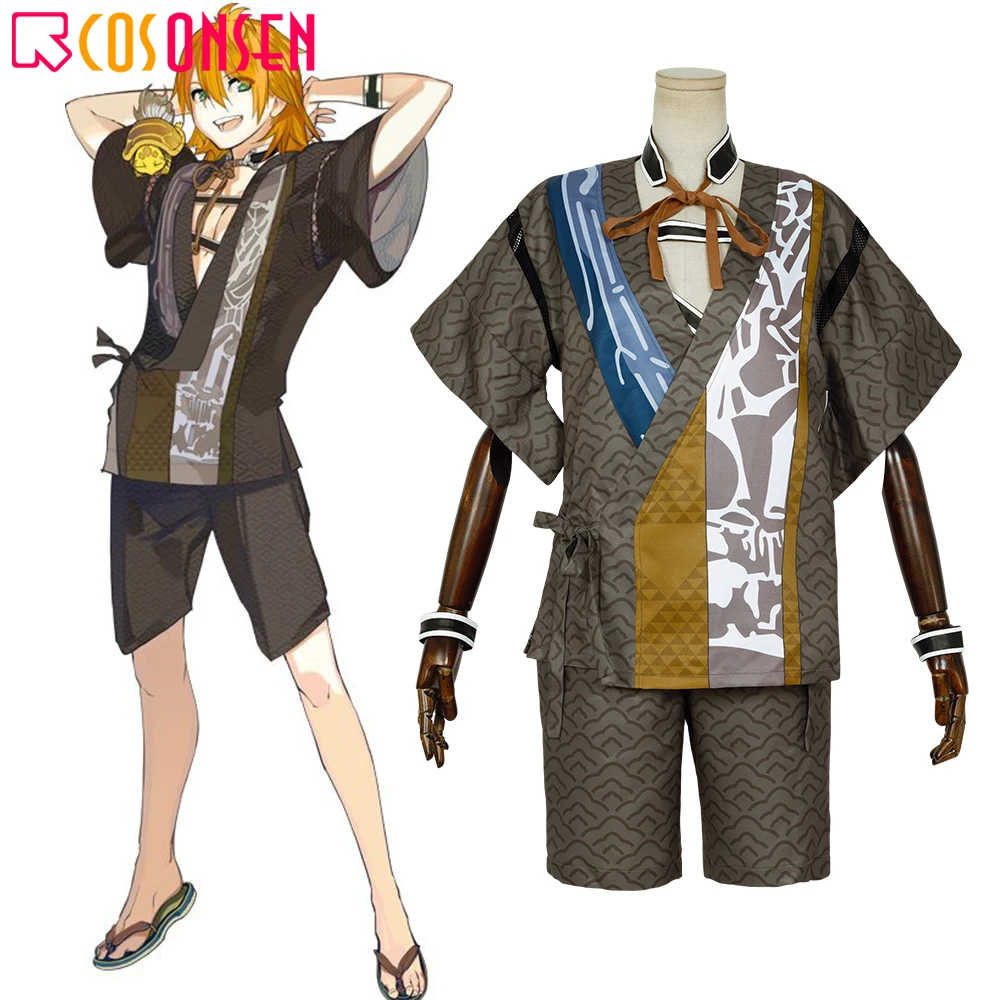 

COSPLAYONSEN Touken Ranbu Urashima Kotetsu Casual Clothing Cosplay Costume All Size Cusotm Made