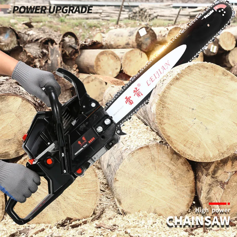 

Configure high-power gasoline logging saws, portable household portable gasoline saws, garden logging saws