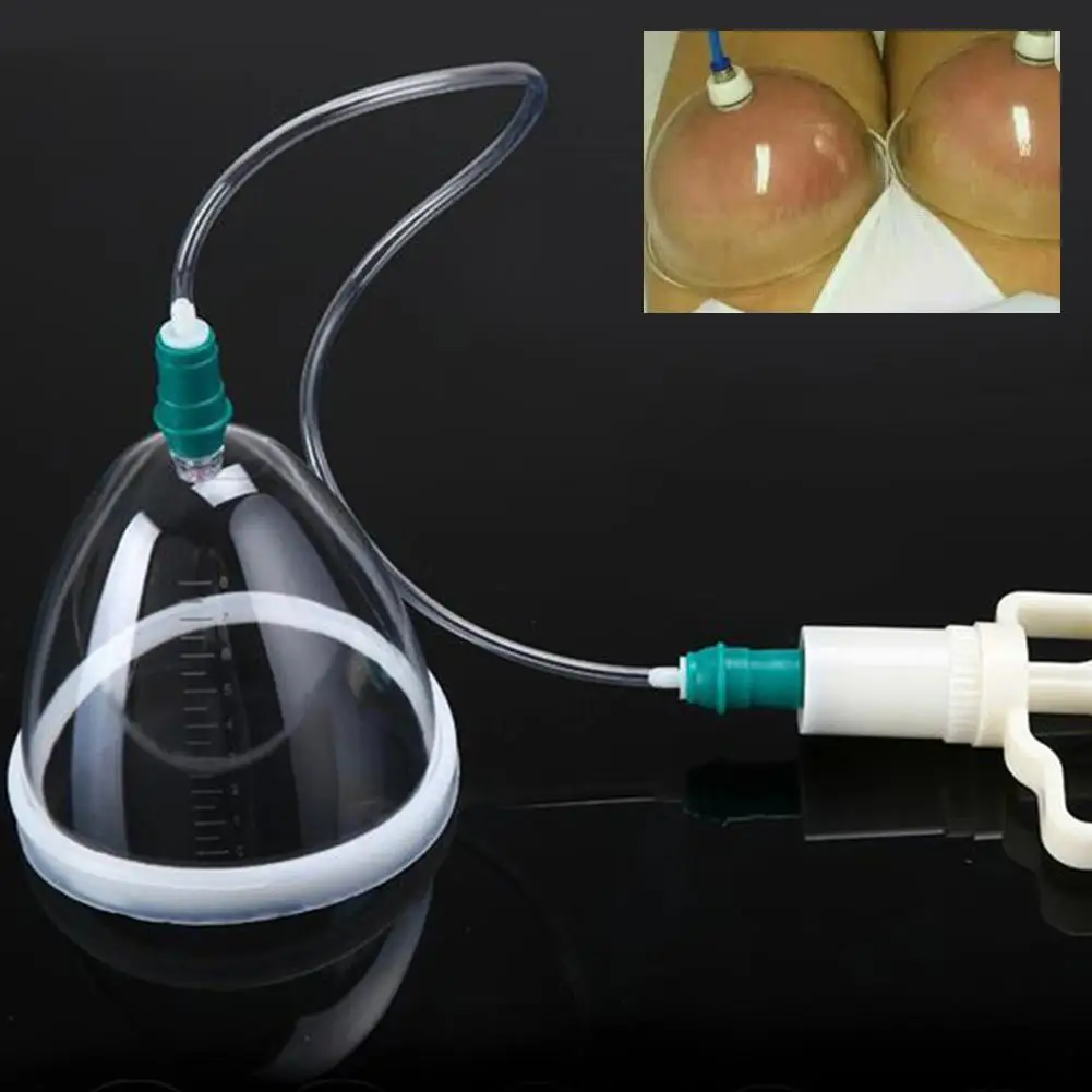 1 Set Breast Buttocks Enhancement Pump Lifting Vacuum Suction Cupping Suction Therapy Device Women Chest Buttocks Cupping Health