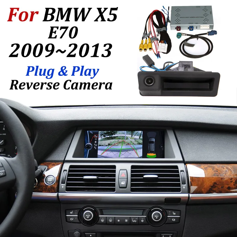 

Rear Backup Camera For BMW X5 M E70 2010 2011 2012 2013 OEM Display Screen Upgrade Parking System Rearview Camera With Decoder