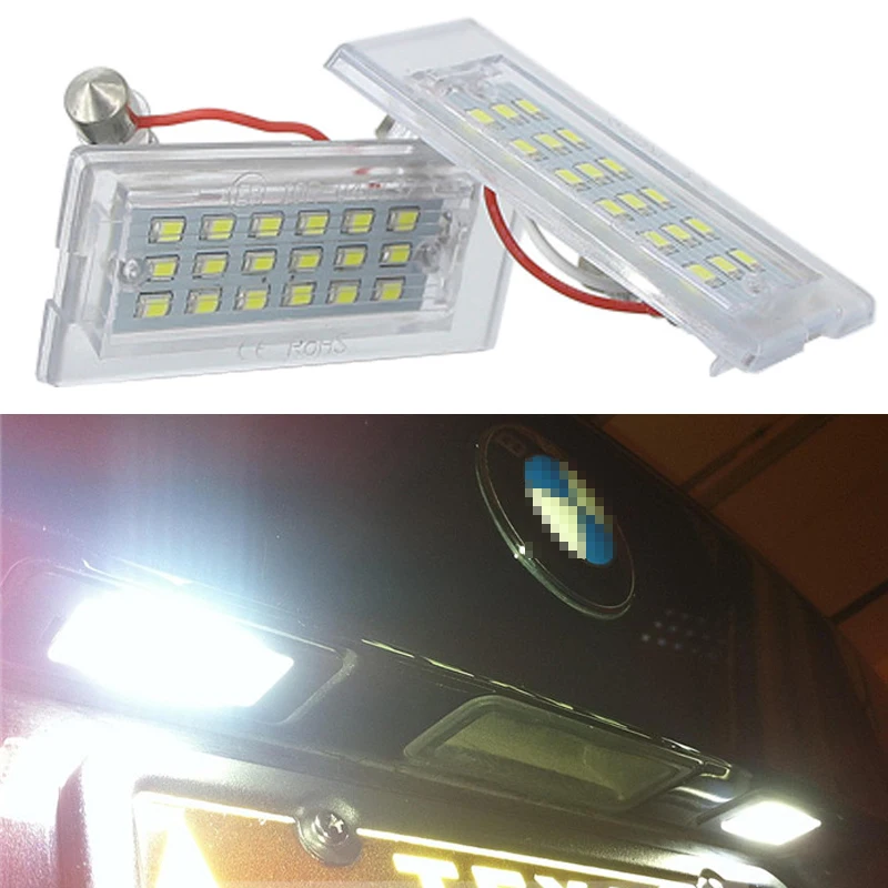 2pcs led License Plate Light Canbus No Error Number Lamp For BMW X3 E83 2003-2010 X5 E53 1999-2006 2000 2001 2002 2003 2004 2005