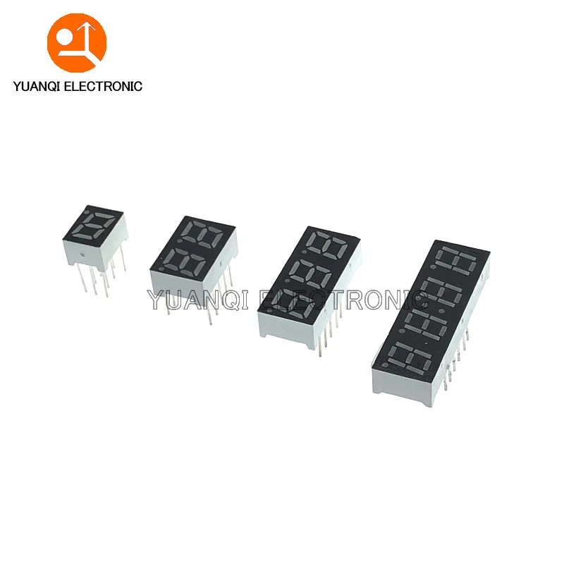 10pcs 0.28inch LED display 7 Segment 1 Bit/2 Bit/3 Bit/4 Bit Digit Tube Red Common Cathode / Anode Digital 0.28 inch 7segment