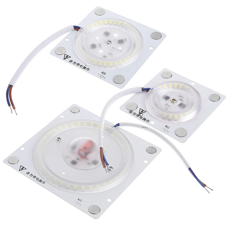 Placa magnética PCB, módulo LED 12W 18W 24W, reemplazo de lámpara de techo, fuente de luz A0NC