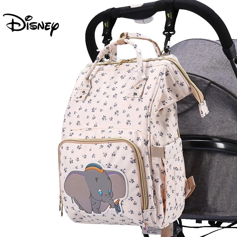 Disney-Sac bébé mignon pour maman, sac à dos à couches USB, sac multifonctionnel MUNIBag, ALTEReshire age, poussette, 2021