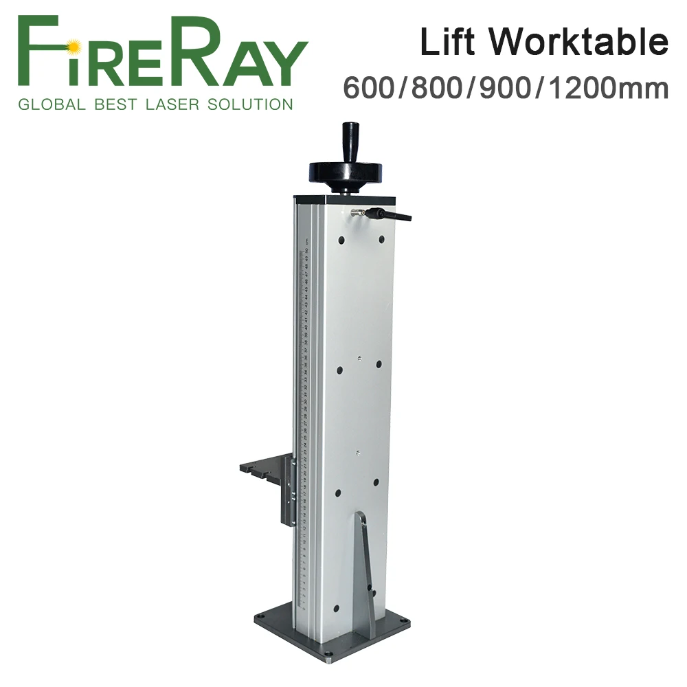 FireRay Lift Worktable Lead Head Up and Down System Height 600mm 800mm 900mm 1200mm for Fiber Laser Marking Machine