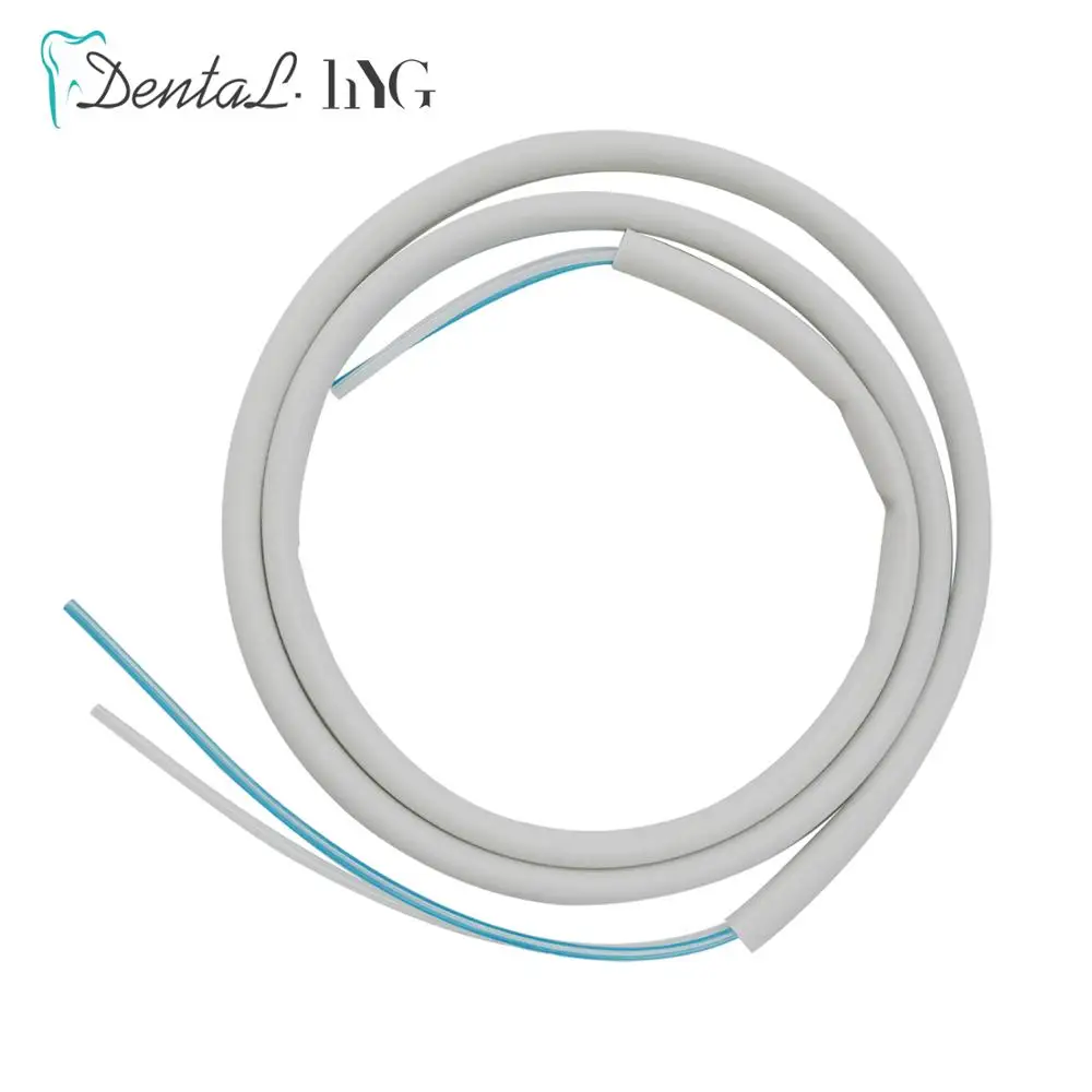 Dental Spiral 3-Way Syringe Tube Hose Pipe Water Air tube Silicone Tubing Dental Air Turbine Unit Spare Parts Accessories