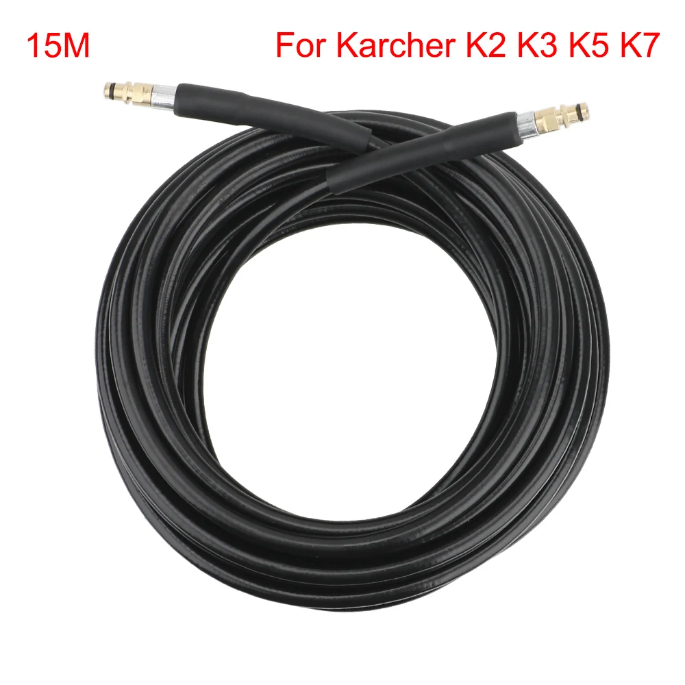 Water Hose for Pressure Cleaner Car Washer 6 10 15 meters Water Cleaning Extension Hose For Karcher K-series