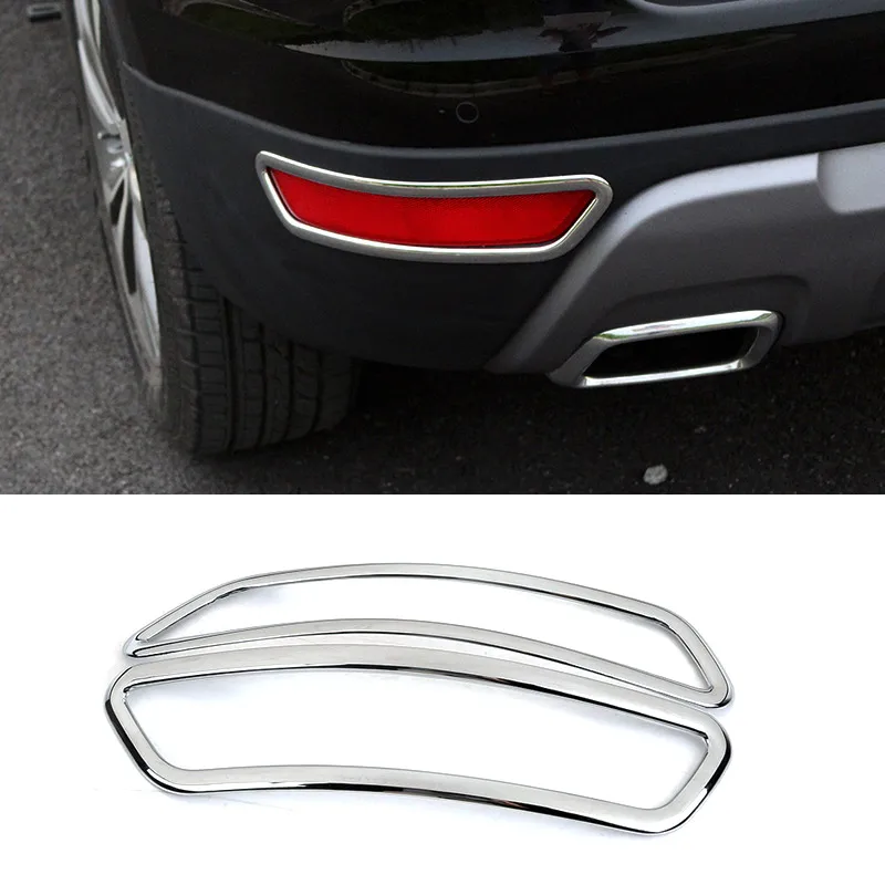 Vtear For Geely Atlas Emgrand NL-3 Proton X70 car fog light cover rear body Exterior Chrome car-styling accessories decoration