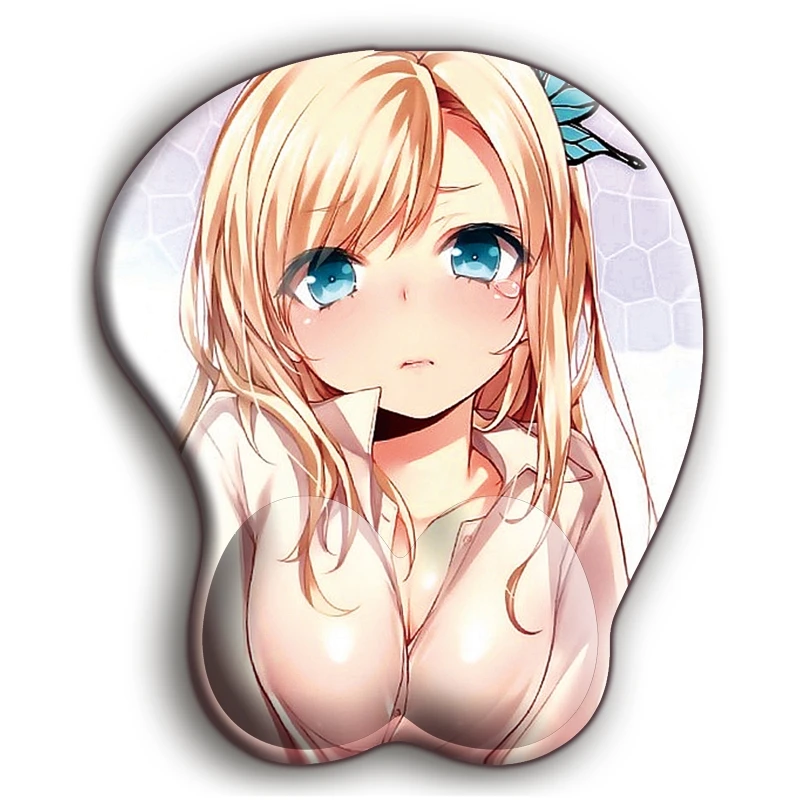 Creativo Giapponese Del Fumetto Del Anime 3D Sexy Mouse Pad Braccialetti In Silicone Mousepad WXTB