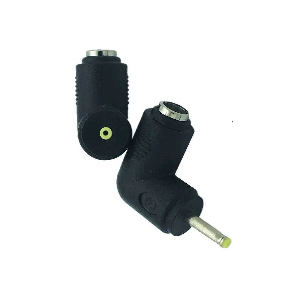 5.5 x 2.1 mm female jack to 3.0 * 1.1 / 2.5 * 0.7 male plug DC power plug connector adapter for laptop