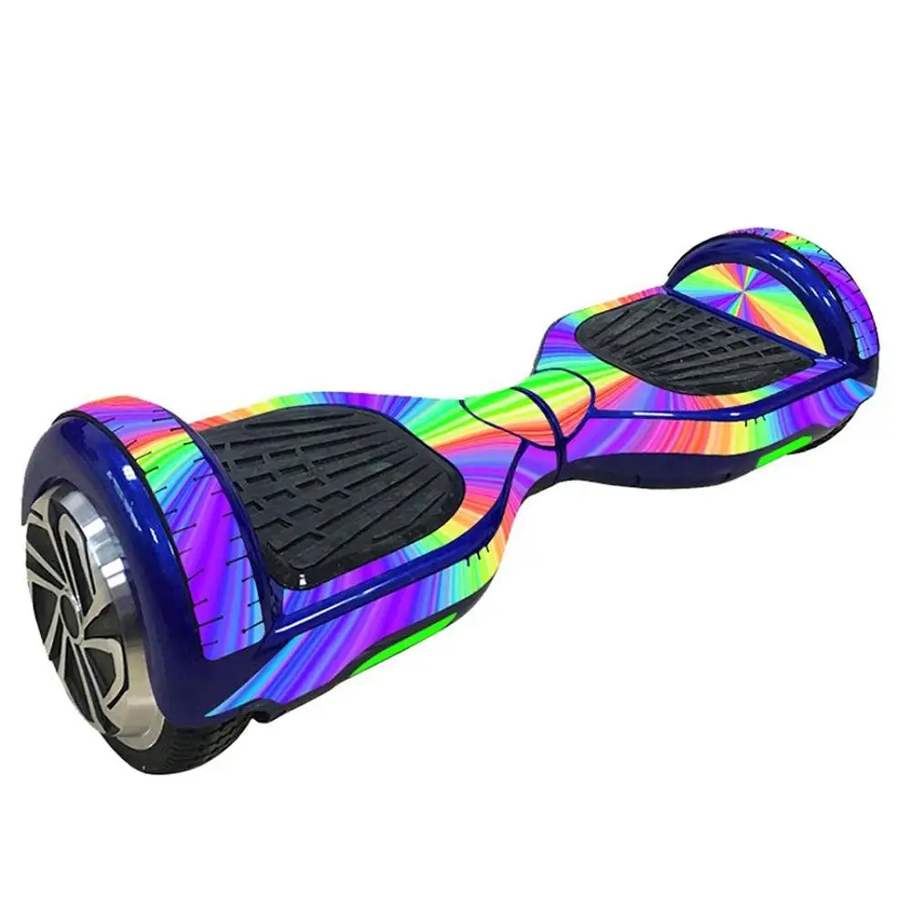 6.5 inch Electric Scooter Sticker Hoverboard Gyroscooter Sticker Two Wheel Flanges Self Balancing Hover Board Skateboard Sticker