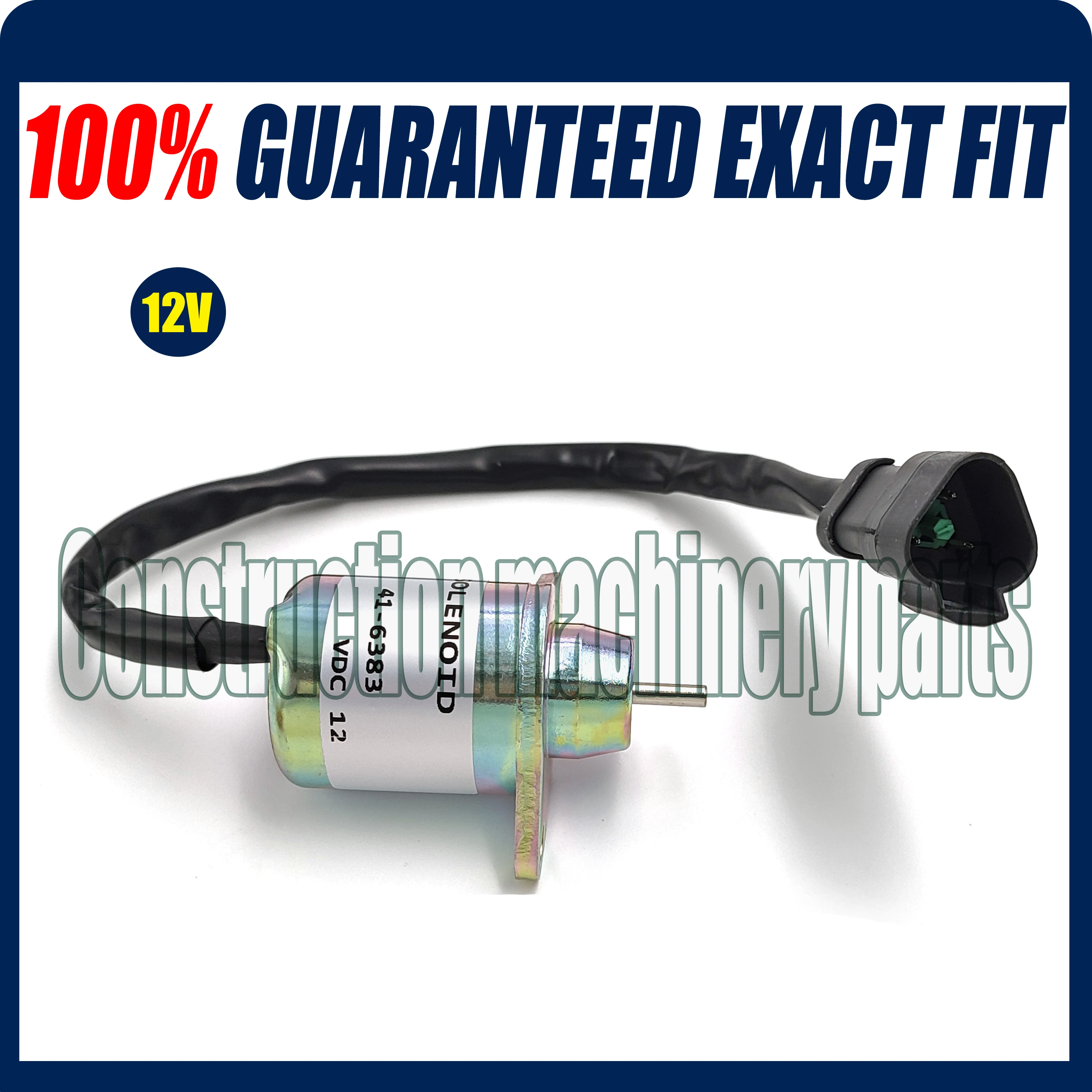 For Yanmar shut off/shutdown/Fuel Solenoid Replaces for Thermo King TK 41-6383 12V