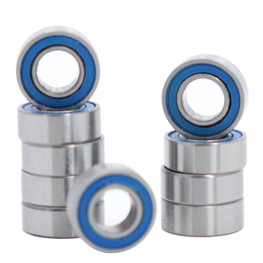 

MR63rs MR104rs MR74rs MR84rs 683rs Bearing ABEC-3 10PCS RC Car Trucks Racing Hobby Ball Bearings For 1/10 Traxxas Axial