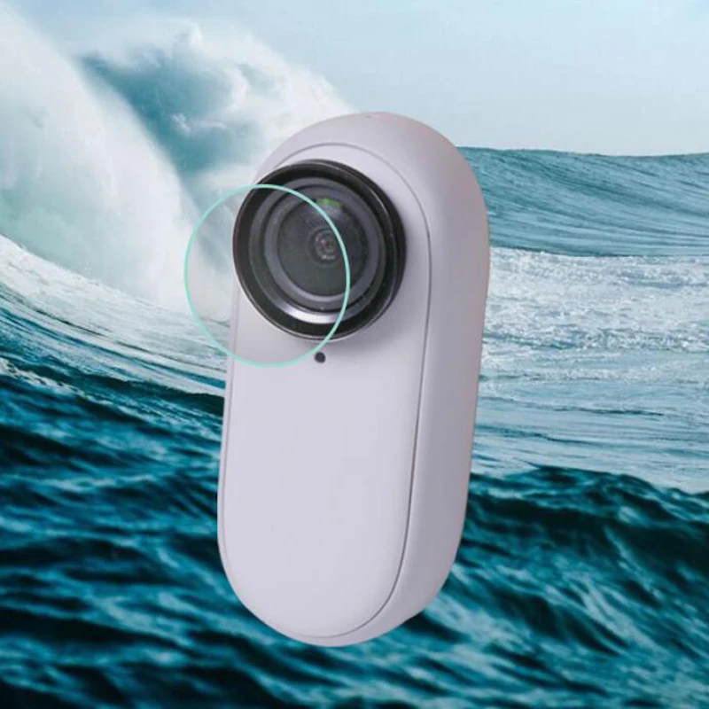 Pellicola salvaschermo in vetro per obiettivo Display LCD pellicola PET Soft HD per Insta360 GO 2 Sport Insta 360 Go2 Action Camera Protection