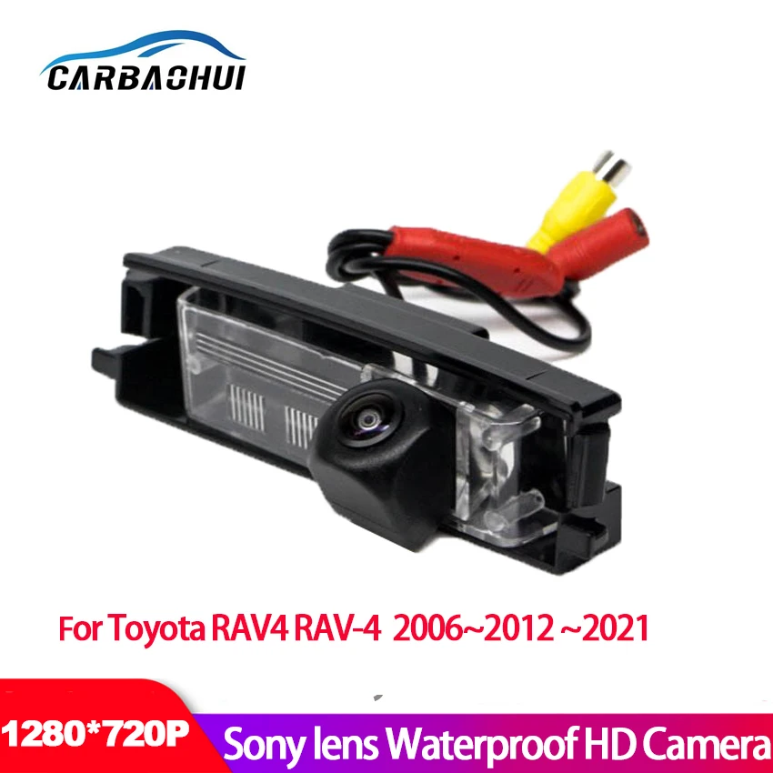 

Car Rear view camera for Toyota RAV4 RAV-4 RAV 4 2006~2013~2021 Waterproof CCD Night Vision license plate camera Reverse Camera