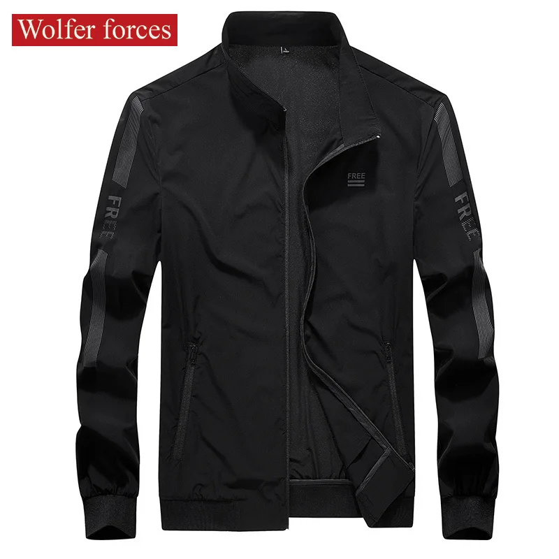 Clothes Men's Summer Male Jacket Men Trend Handsome Thin Breathable Outdoor Quick Drying Jacket Windbreaker Waterproof Hot Sale