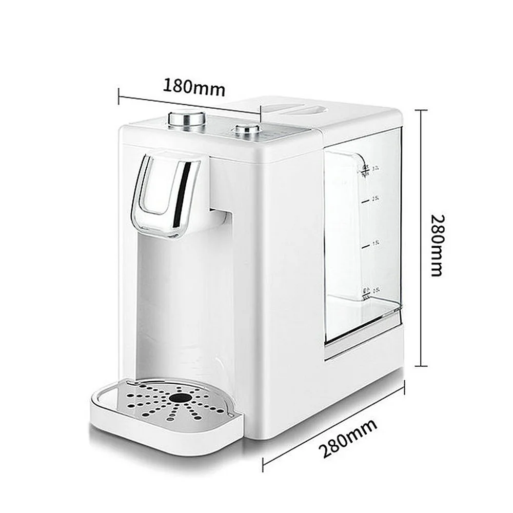 Dispenser di acqua calda istantaneo da 3 secondi Desktop Mini distributore di acqua da ufficio Tea Bar Machine temperatura dell'acqua multi-livello