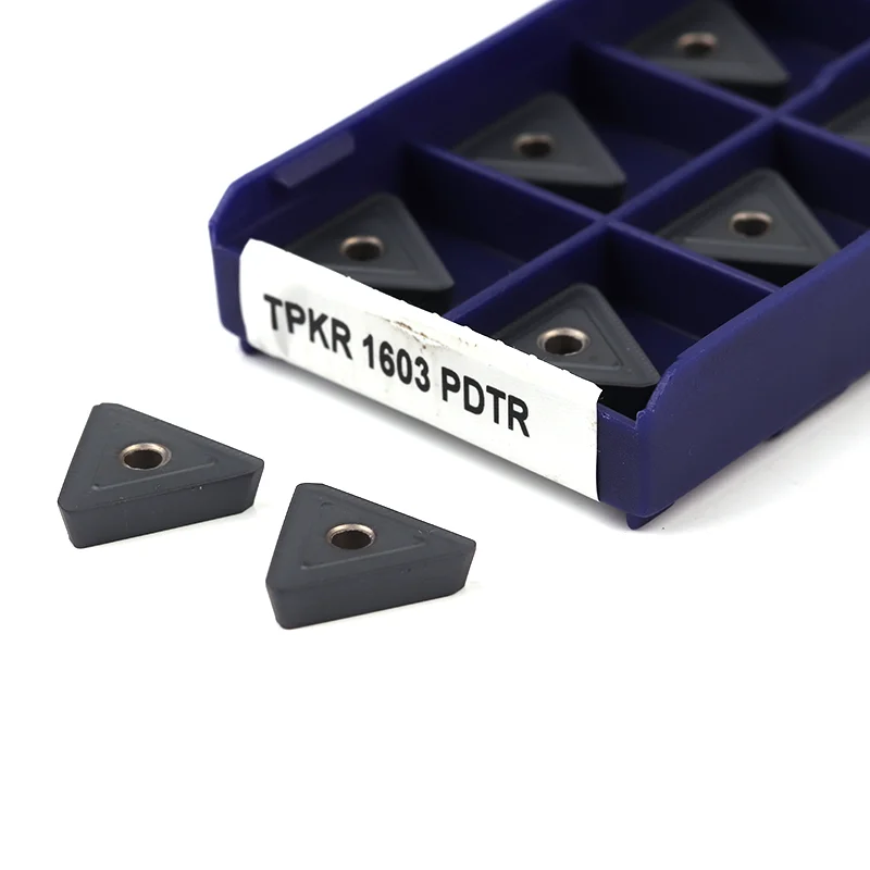 TPKR1603 TPKN1603 PDTR LT30 Carbide Milling Inserts CNC Lathe Metal Cutting Tools Original TPKR TPKN 1603 Blade Machine Tool