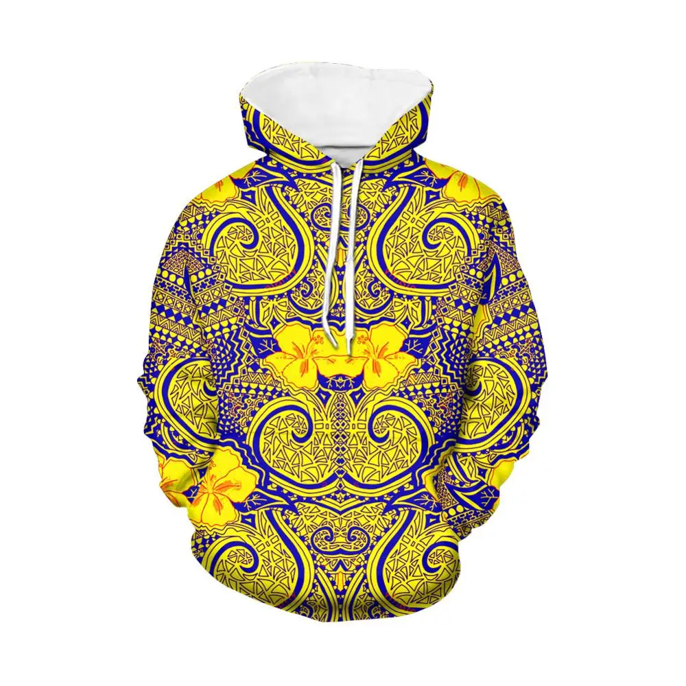 Women's Hoodie Floral Polynesian Tonga Style Designed Hoodies For Women Luxury Custom Hoodies Printing Logo Leisure Hoodies