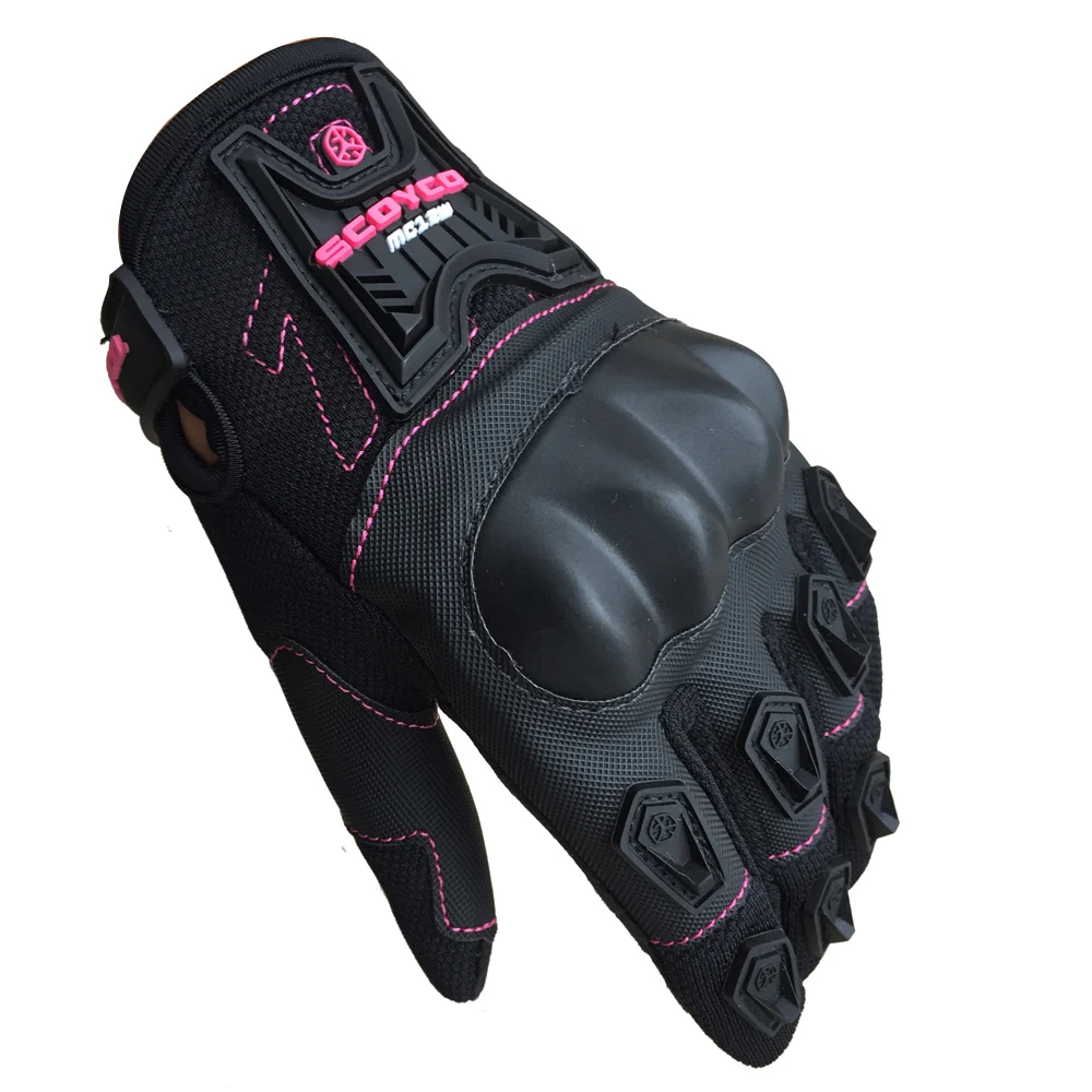 Scoyco Motorcycle Gloves Women Summer Bicycle Guantes Moto Luvas Da Motocicleta Motocross Riding Glove Bike Cycling Racing Glove