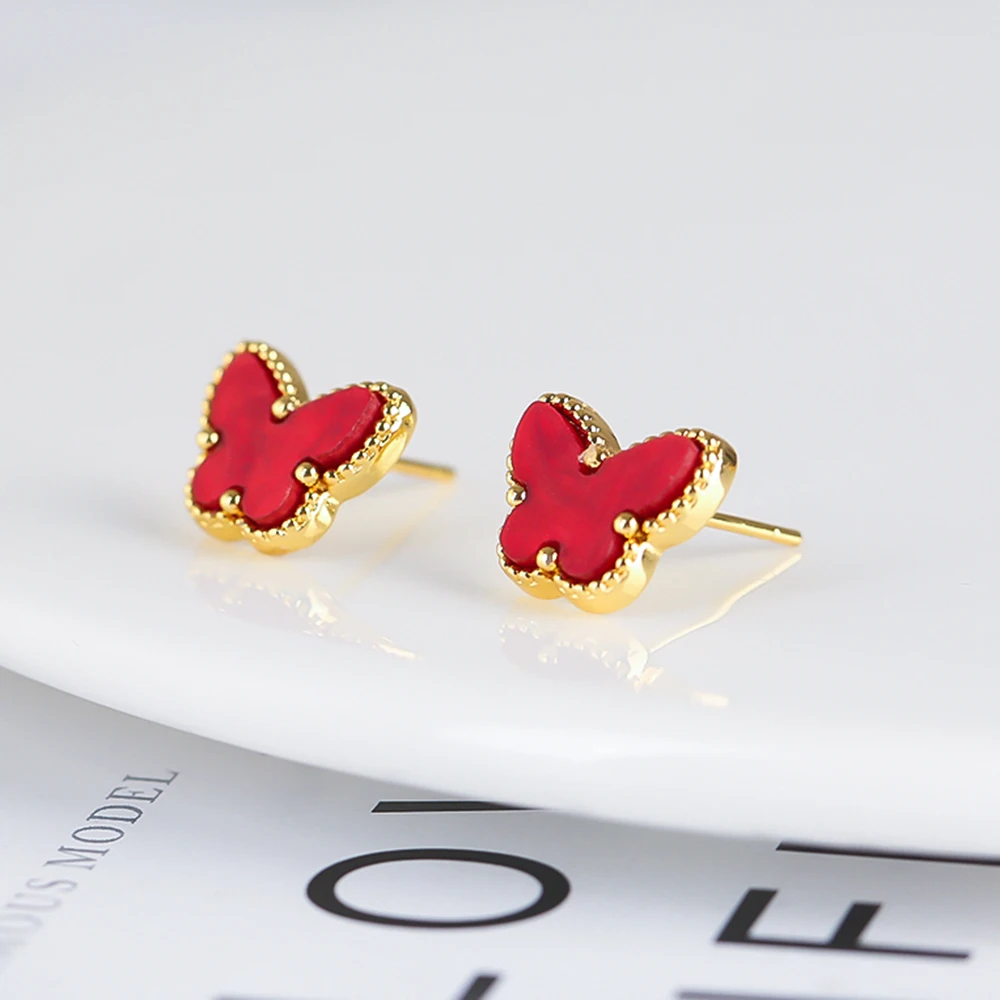 جديد FeshIon رائعة صافي الأحمر IoveIy الزبداني EerrIngs iedie VersetIIe عالية الجودة menucriturers WhoIeseIe هدية