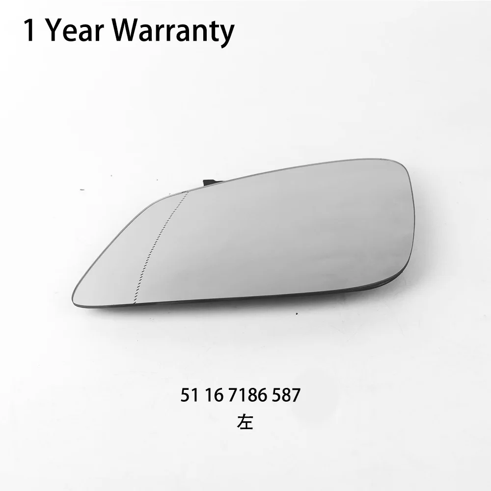 Left Right Hand Heated Mirror Glass 51167251587 51167251588 for BMW 5&6&7Series