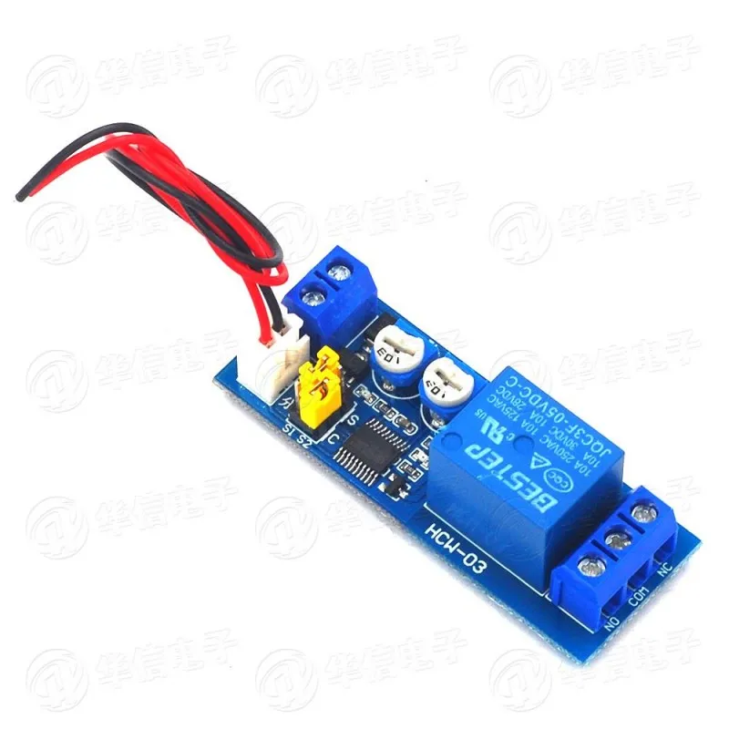 DC 5V 12V 24V Infinite Cycle Delay Timing Time Relay Timer Control ON-OFF Loop Switch Module Double Adjustable 0~120 minutes