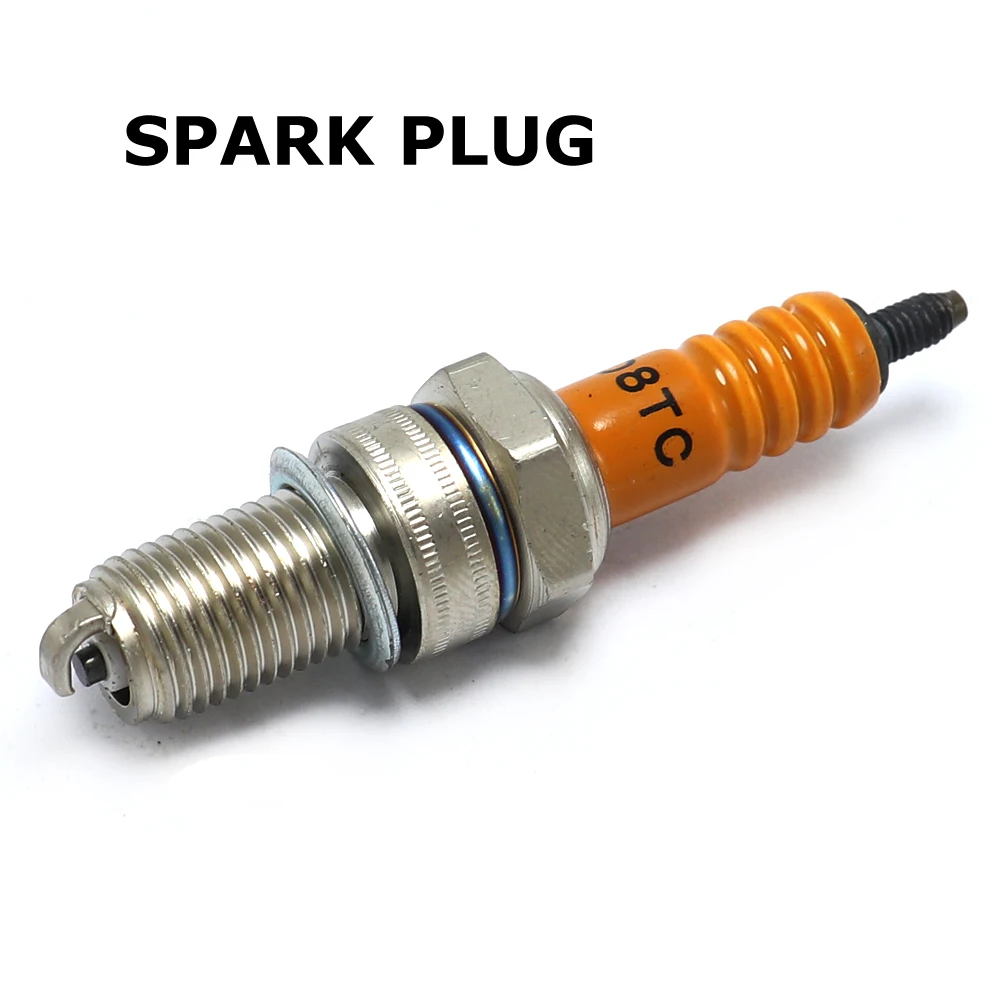 D8TC High Performance Ignition Motorcycle Spark Plug for Honda for Yamaha Moto Accessories Reduce Carbon Deposition