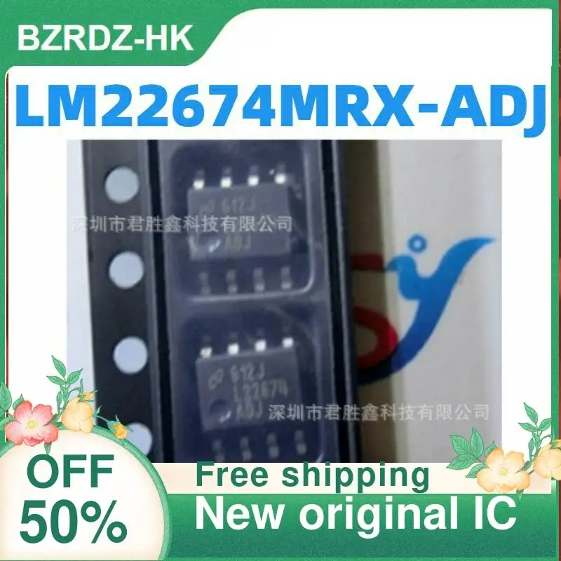 LM22674MRX-ADJ L22674-ADJ L22674ADJ SOP8 ، IC الأصلي الجديد ، 5 قطعة