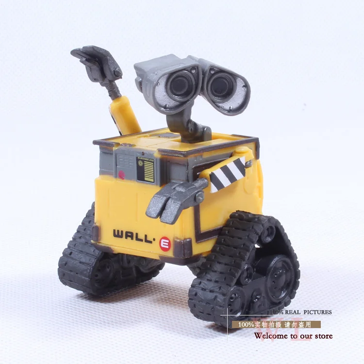 Retail 1pcs Wall-E Robot Wall E PVC Action Figure Toy Doll New Style 6cm