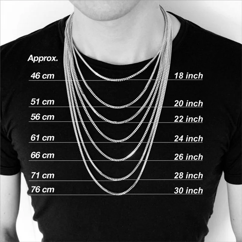 Vnox Cuban Chain Necklace for Men Women,Basic Punk Stainless Steel Curb Link Chain Chokers,Vintage Gold Color Solid Metal Collar