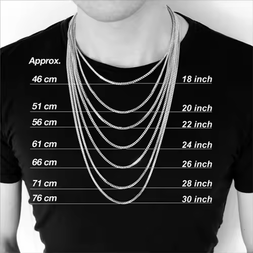 Vnox Cuban Chain Necklace for Men Women,Basic Punk Stainless Steel Curb Link Chain Chokers,Vintage Gold Color Solid Metal Collar - Image 6