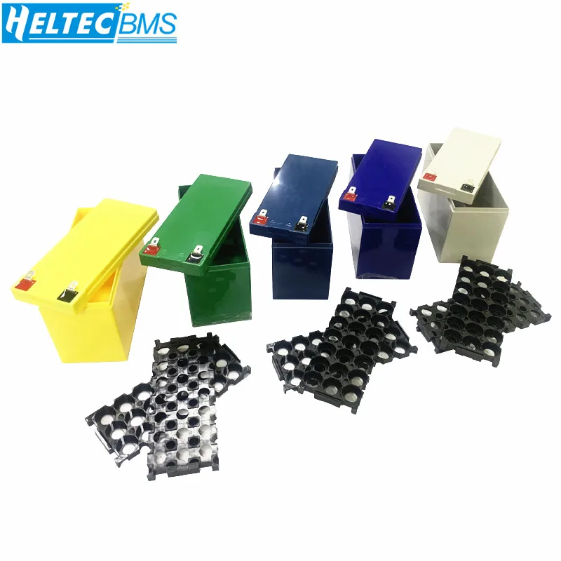 

Battery box 32650 18650 lithium iron phosphate/Lifipo4 battery box 3.2V6.4V power bracket 9.4V12.8V moped ABS fixed box