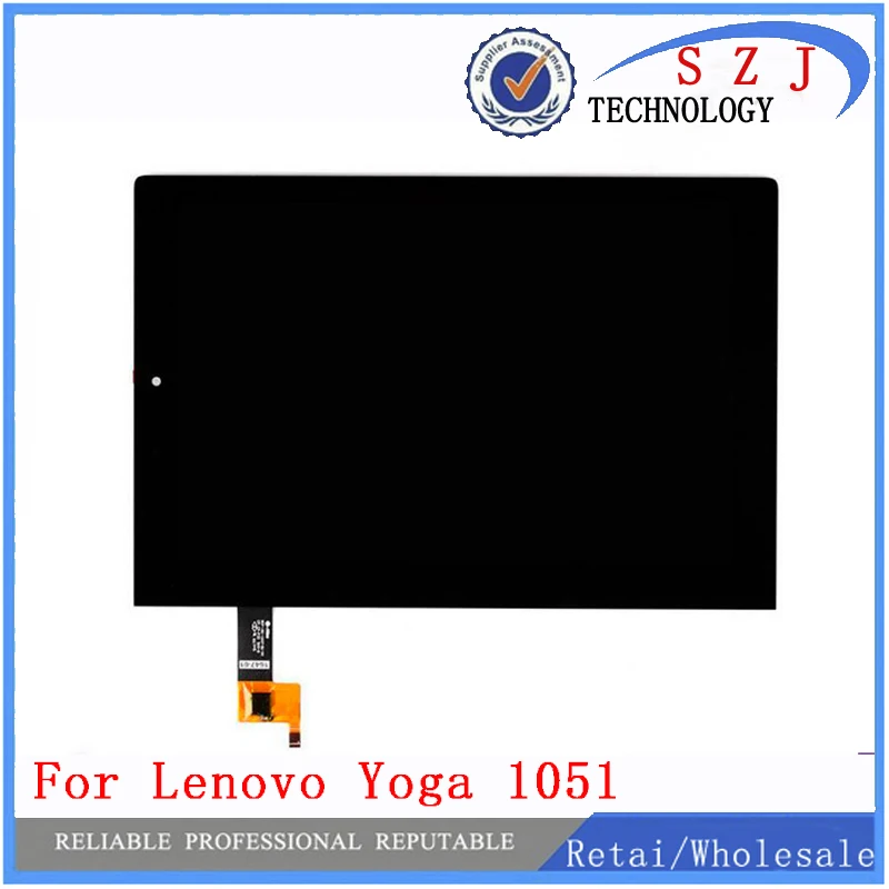 

New 10.1 inch For Lenovo Yoga Tablet 2 1051 1051F 1051L LCD Display Monitor+ Digitizer Touch Screen Glass Panel Replacement